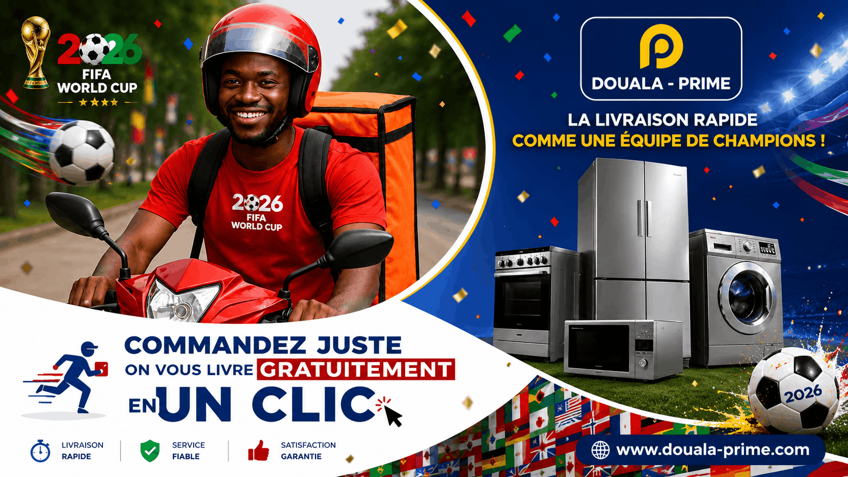 DOUALA-PRIME le jardin des clients exigeants.