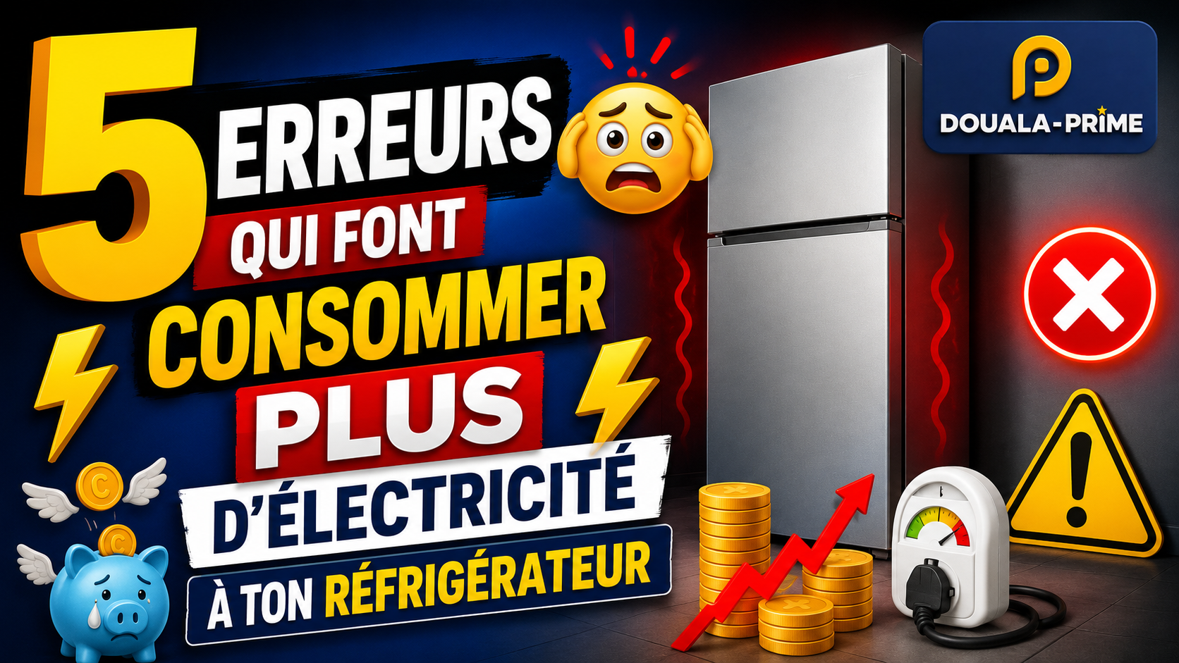5 erreurs qui font consommer plus d'électricité à ton réfrigérateur