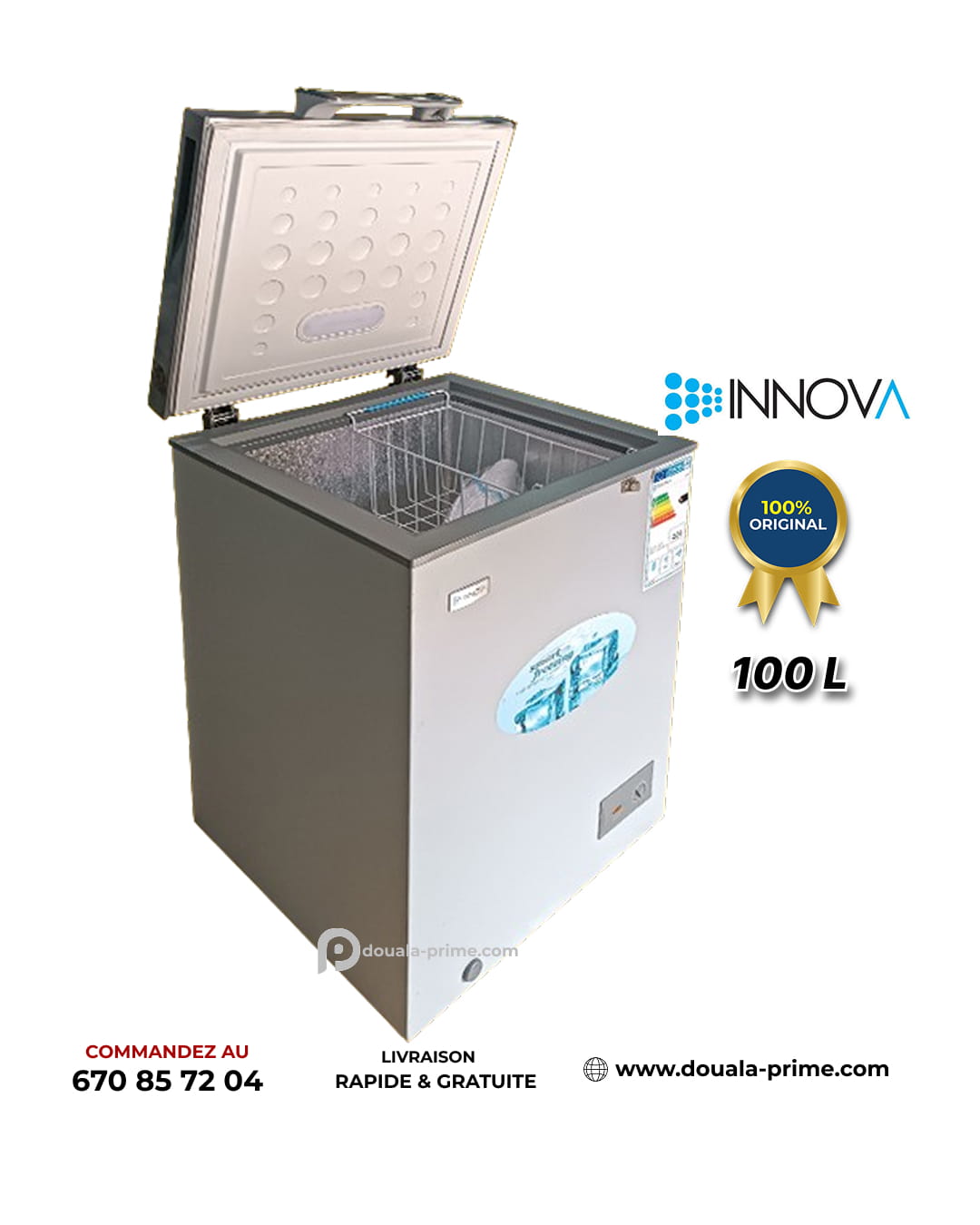 CONGELATEUR COFFRE INNOVA IN-149/159 100L